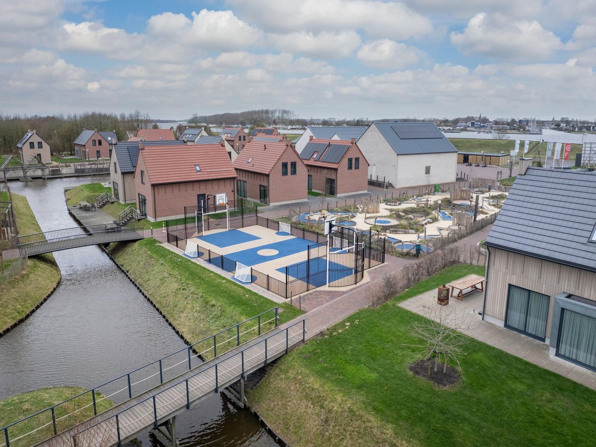 De omgeving van Park Veerse Kreek 5 in Wolphaartsdijk