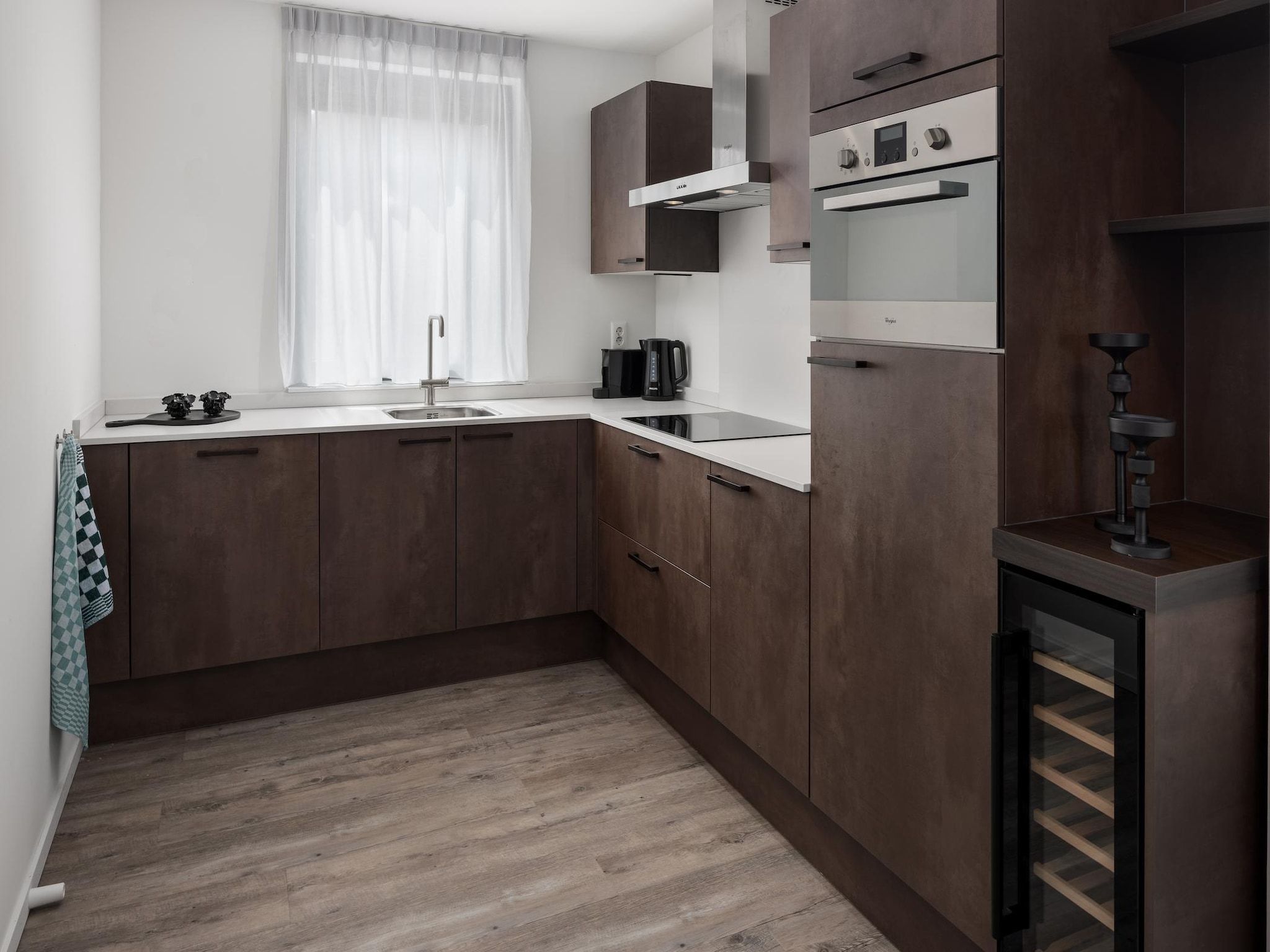 De keuken van Park Veerse Kreek 5 in Wolphaartsdijk