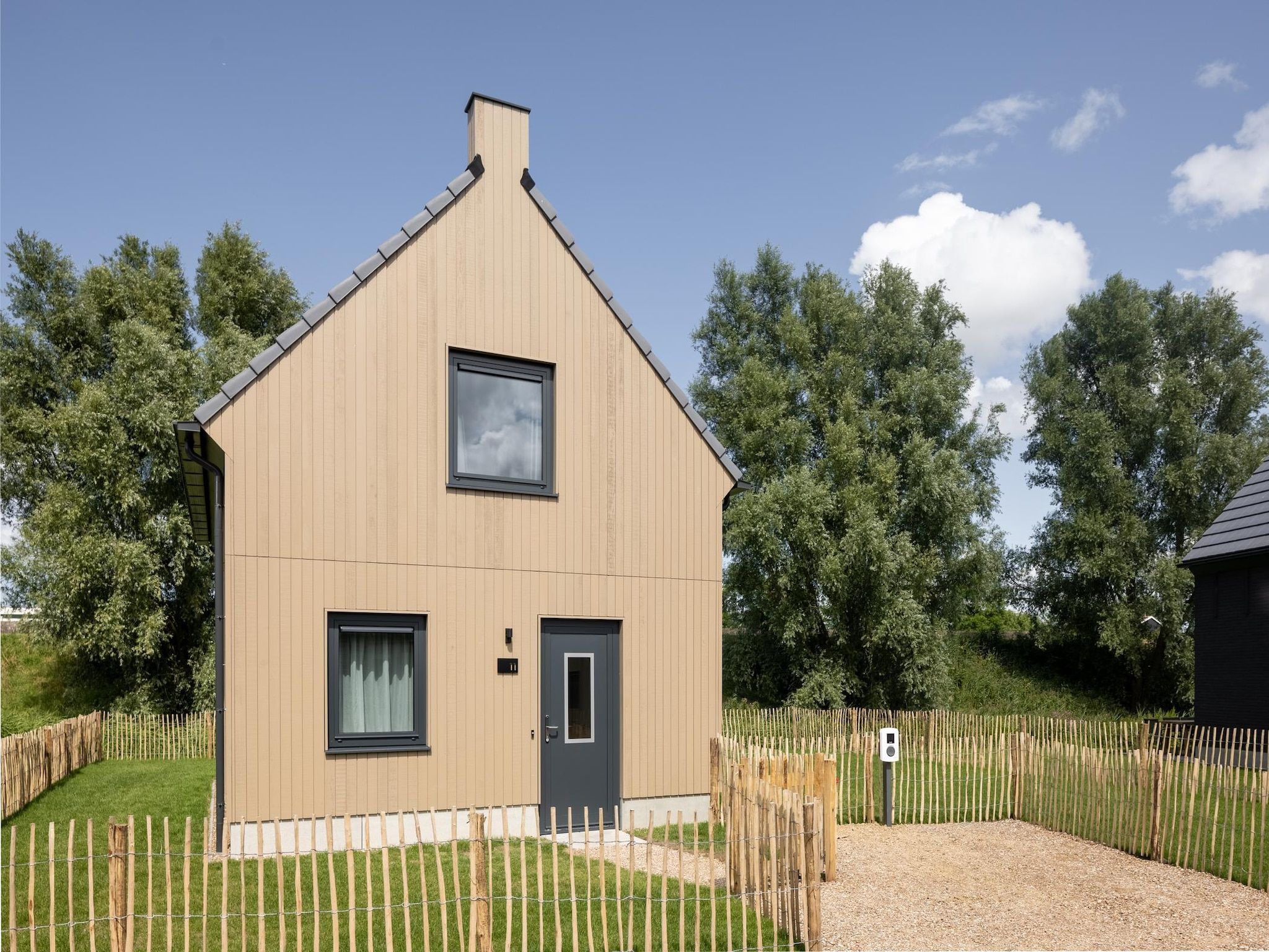 De buitenkant van Park Veerse Kreek 5 in Wolphaartsdijk