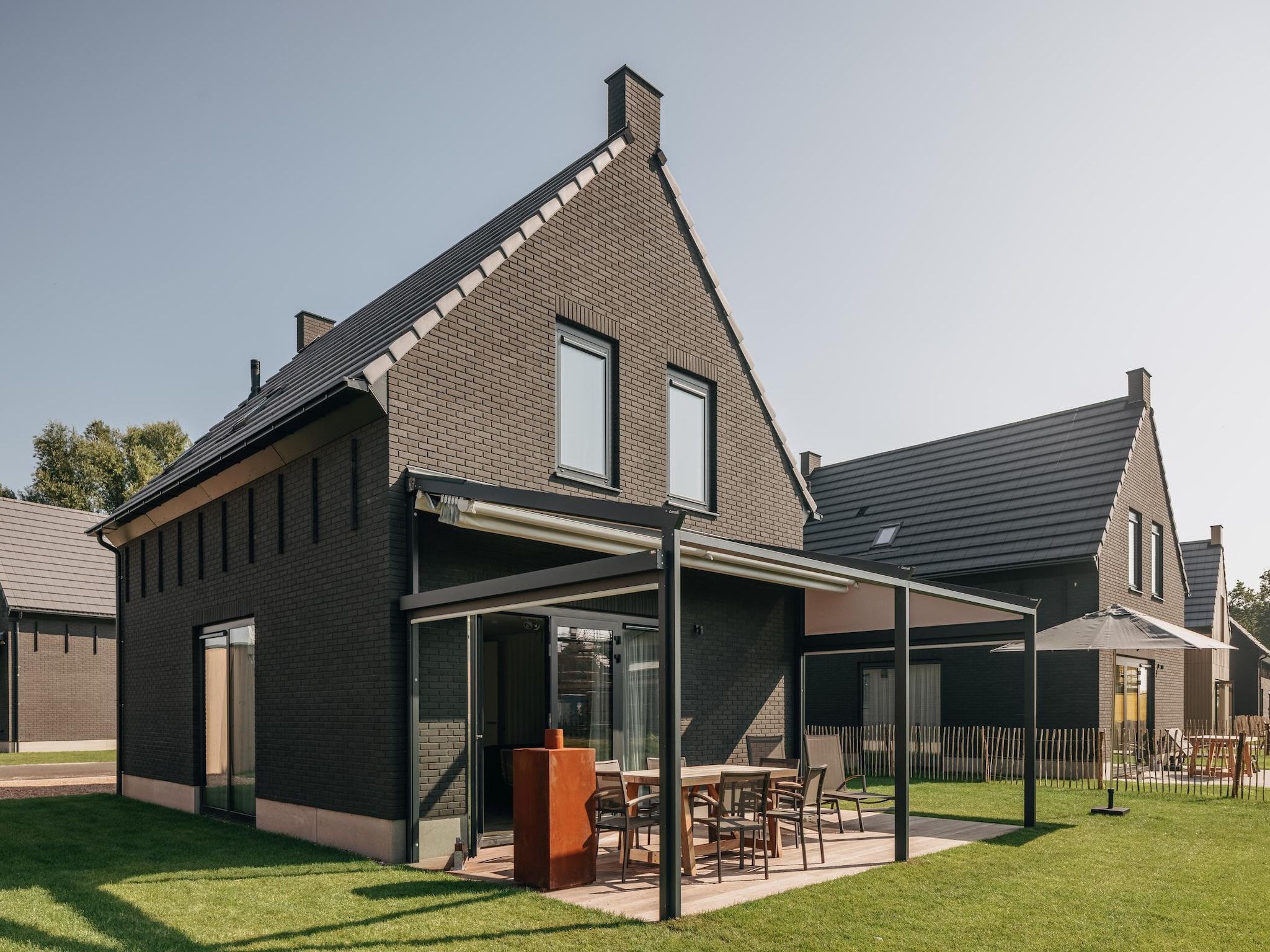 De buitenkant van Park Veerse Kreek 6 in Wolphaartsdijk