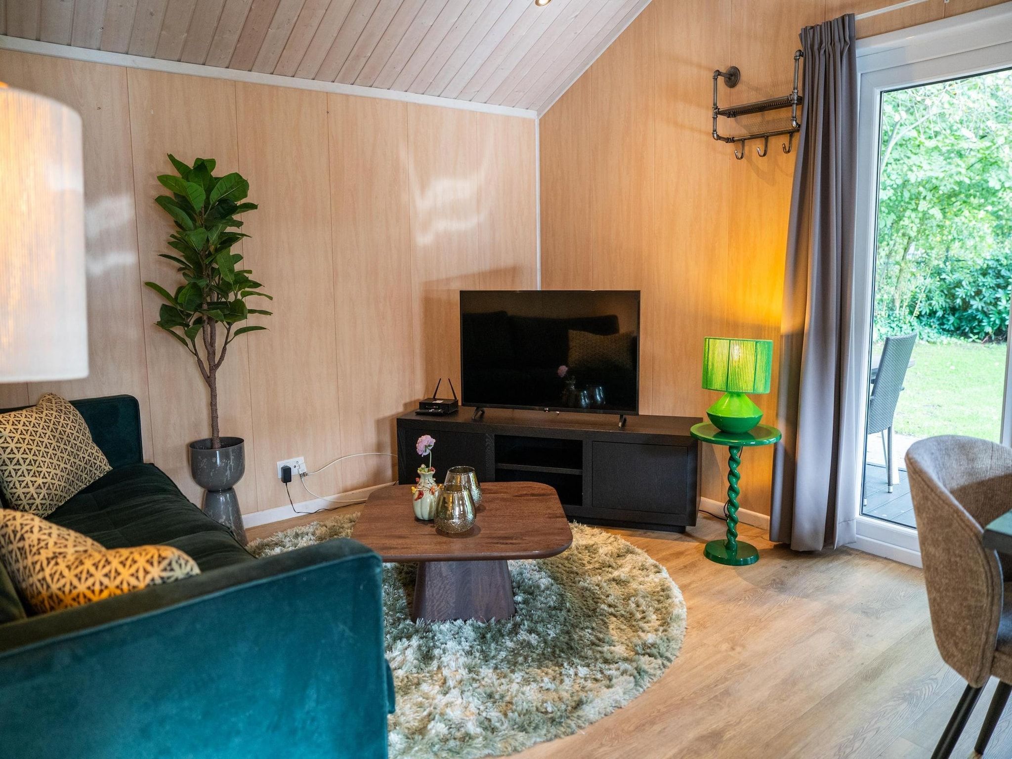 De woonkamer van Vakantiepark Latour 3 in Oirschot
