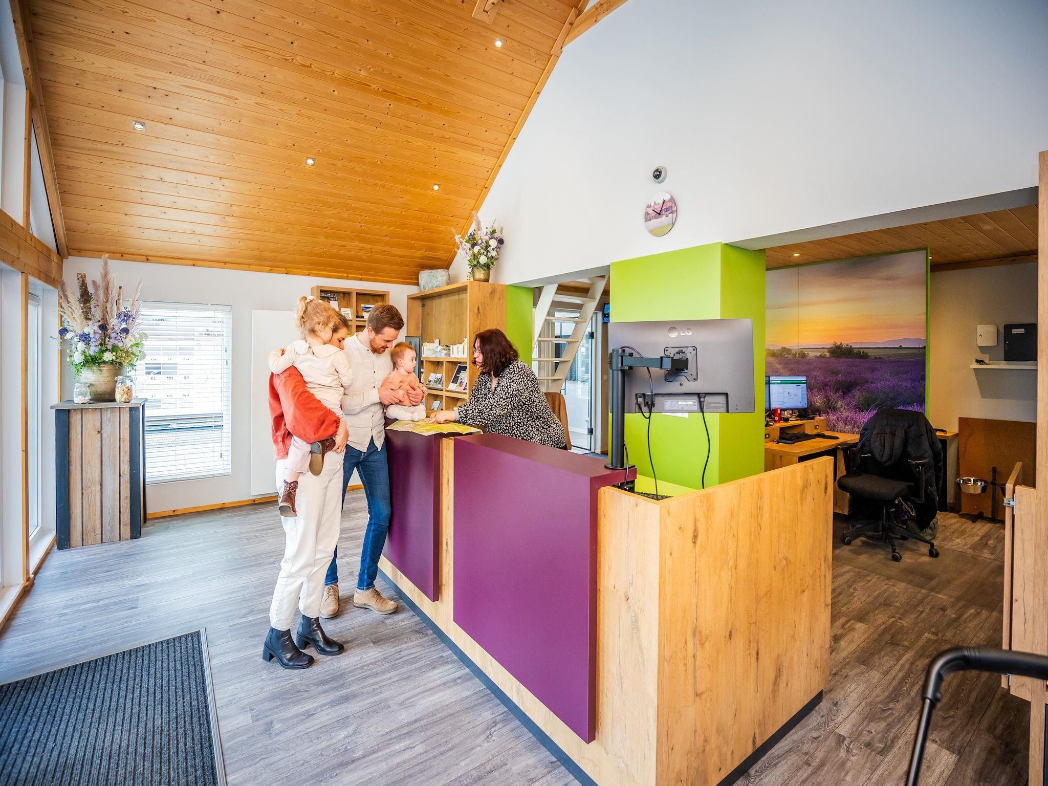 Parkfaciliteiten bij Vakantiepark De Rimboe & De Woeste Hoogte 21 in Hoenderloo
