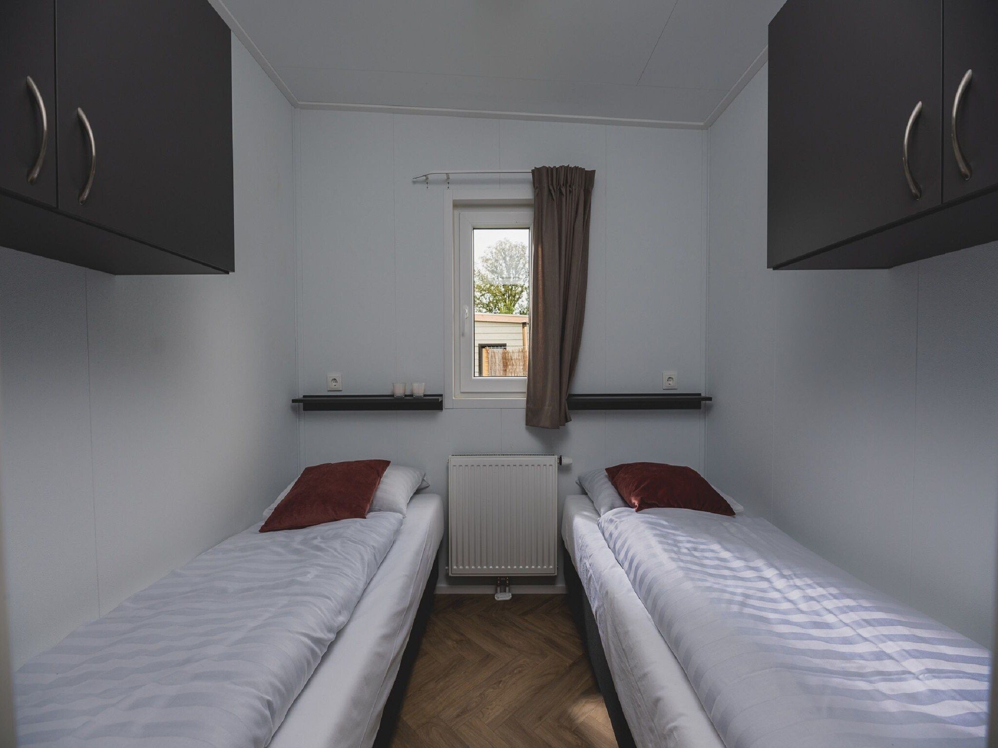 Een slaapkamer van Buitenplaats Holten 16 in Rijssen