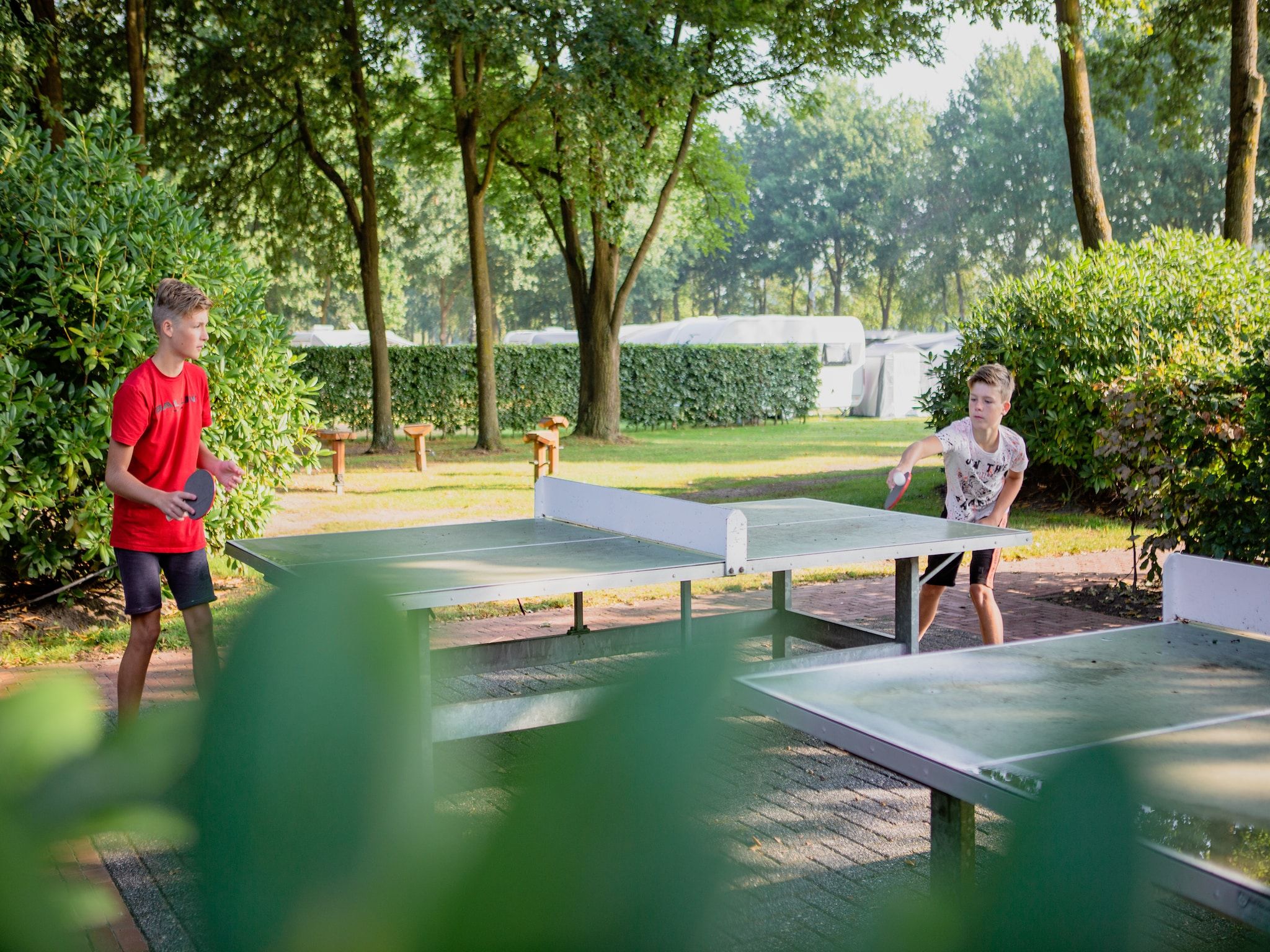 Parkfaciliteiten bij Vakantiepark Latour 1 in Oirschot