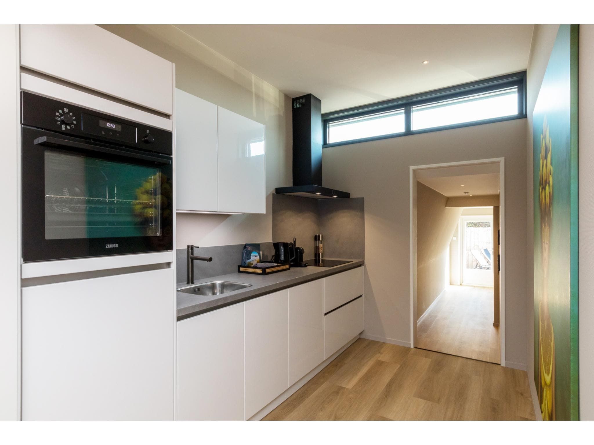 De keuken van Ooststraat 8a in Domburg