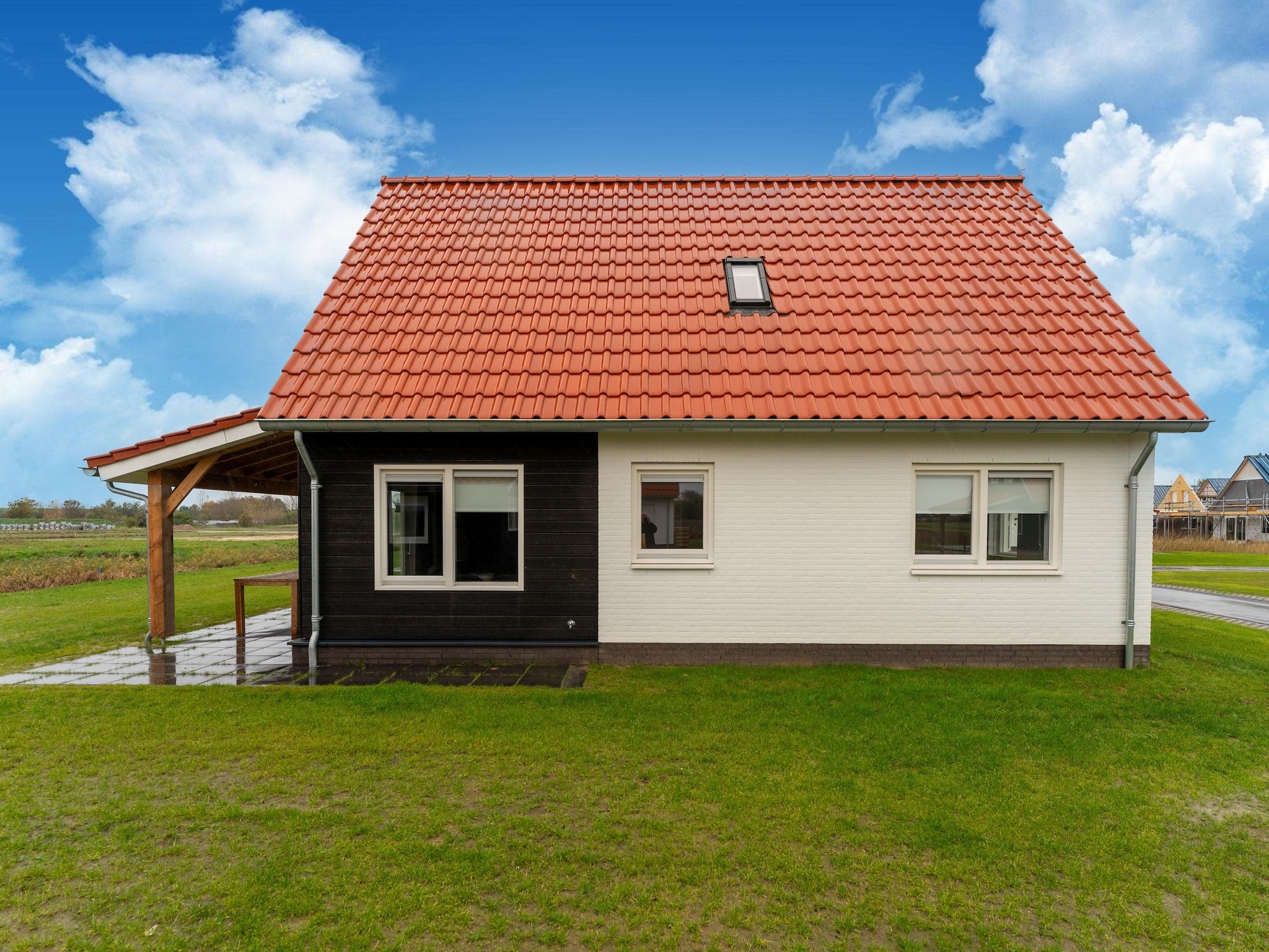 De buitenkant van De Wulp Huis Nr 50 in Scherpenisse