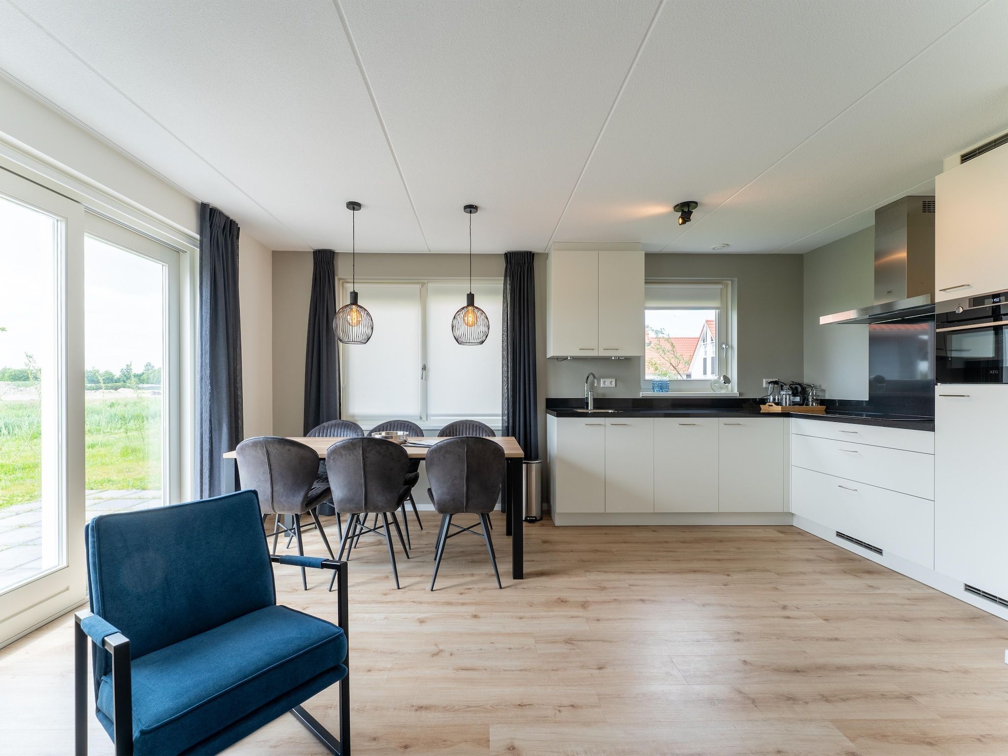 De keuken van Wulpdal Huis Nr 51 in Scherpenisse