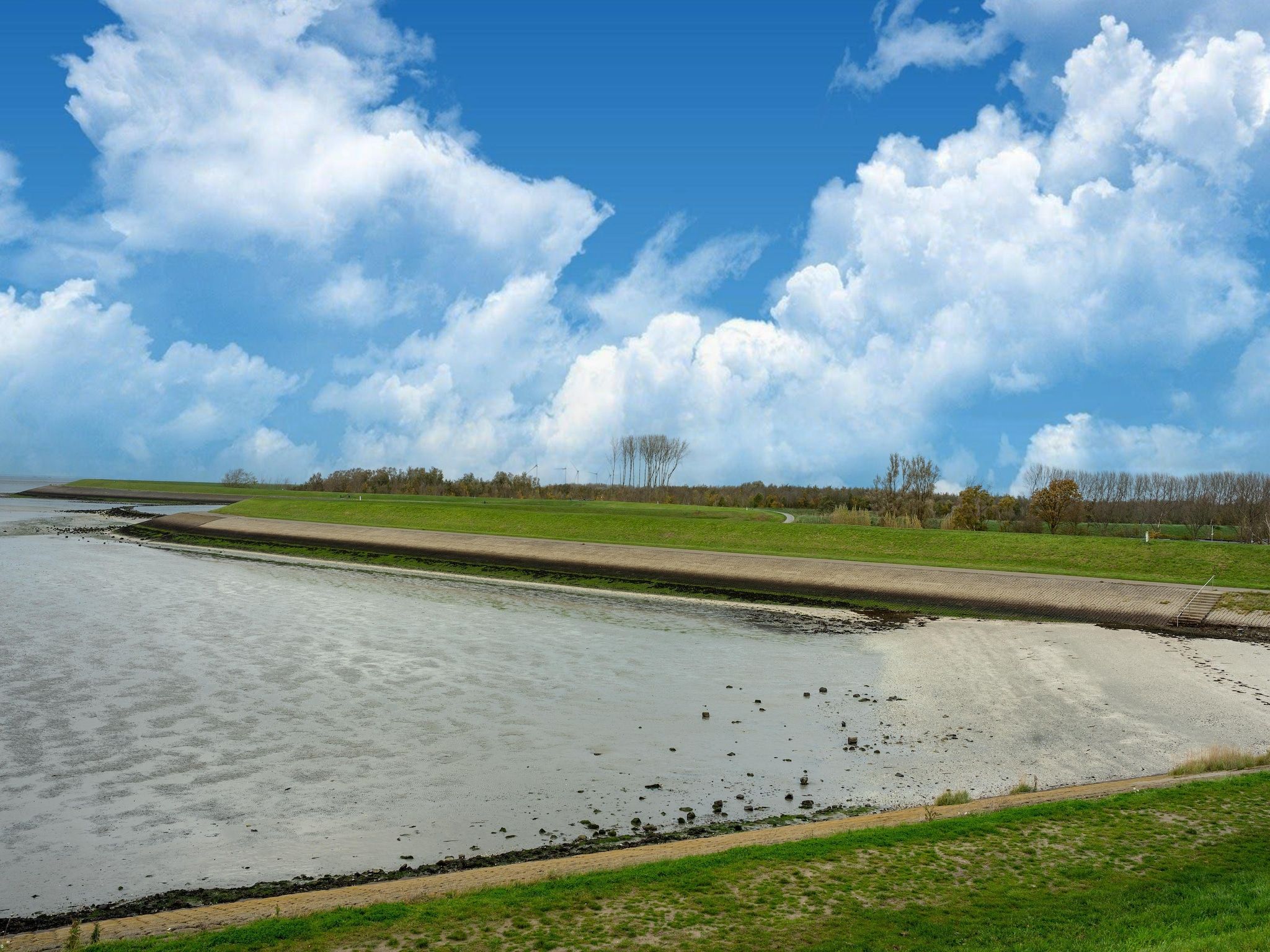 De omgeving van De Merel Huis  Nr 44 in Scherpenisse