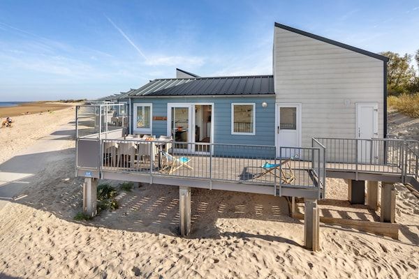 Buitenkant - Strandhuis in Nederland met Uitzicht op Zee in Kamperland (1)