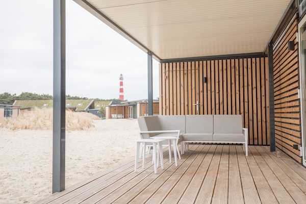 Terras - Ameland Retreat met Veranda in Hollum (4)