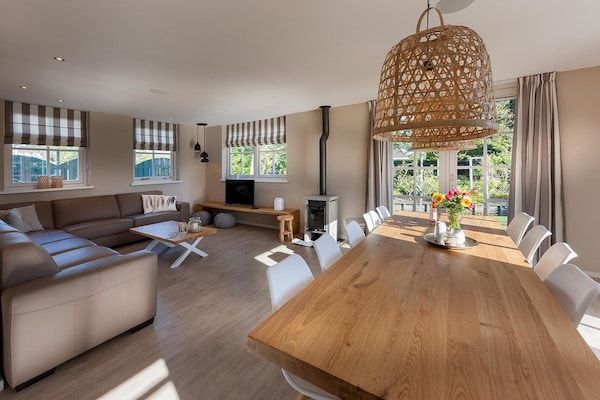 Eetkamer - Vakantiehuis bij Nederlandse kust & park in Noordwijk (3)