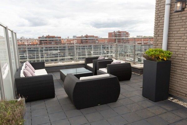 Terras - Luxe penthouse met dakterras in Scheveningen (5)