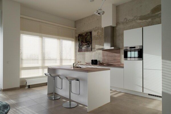 Keuken - Penthouse in Cadzand-Bad bij het Strand in Cadzand-Bad (3)