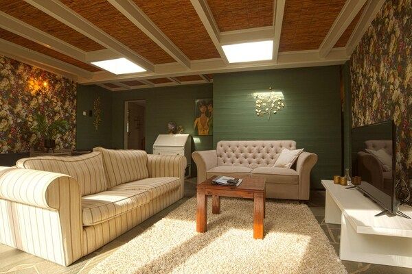 Woonkamer - Vakantiehuis in Gelderland bij Den Bramel in Lochem (2)