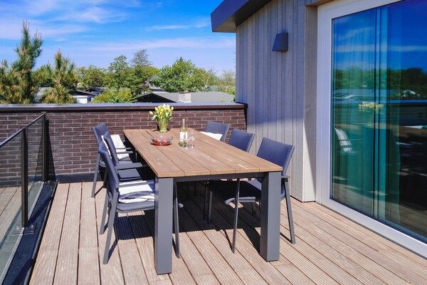Terras - Villa aan Veerse Meer met Uitzicht in Kamperland (4)