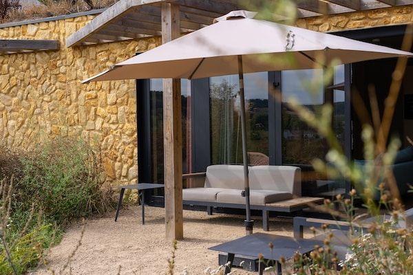 Terras - Charmante Lodge voor 4 personen in Gulpen in Gulpen (4)