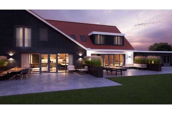 Buitenkant - Villa op Texel bij Krimbos Bos in De Cocksdorp (5)