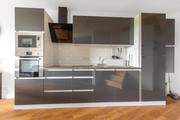 Keuken - Vakantiehuis in bosrijke omgeving met terras in Goirle (4)
