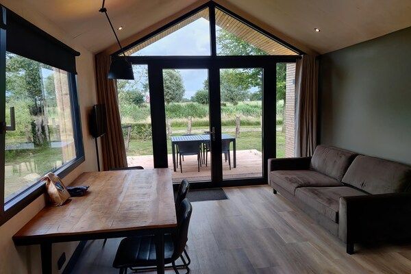 Woonkamer - Ruime natuurretraite in Bant (2)