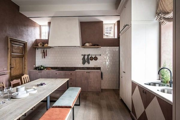 Keuken - Statige 16-persoons herenhoeve in Zuid-Limburg. in Schimmert (3)
