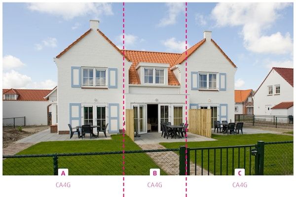Buitenkant - Bungalow in Cadzand bij Noordzeestrand in Cadzand-Bad (1)