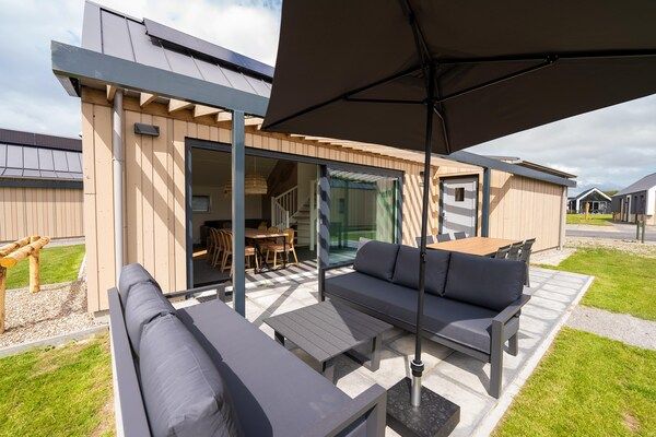 Terras - Villa in Breskens dicht bij het strand in Breskens (4)