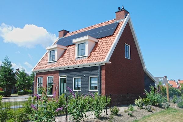 Buitenkant - Villa in Zeeland bij schone stranden in Colijnsplaat (1)