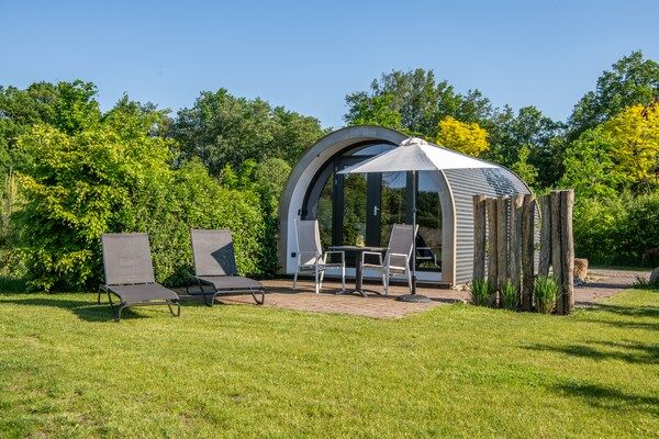 Tuin - Retraite voor stellen in een natuurlodge in Drenthe (1)