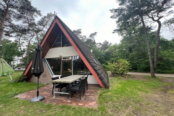 Buitenkant - Charmant vakantiehuis met wifi in Stramproy (5)