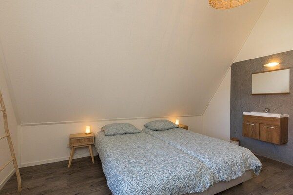 Slaapkamer - Vakantiehuis in Domburg bij strand in Domburg (3)