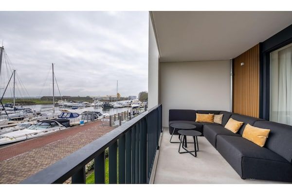 Uitzicht - Loftappartement bij Veerse Meer Marina in Kamperland (5)
