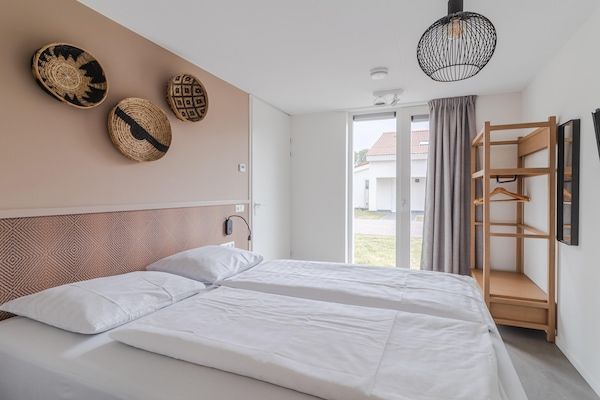 Slaapkamer - Vakantiehuis bij Noordwijk Strand in Noordwijkerhout (4)
