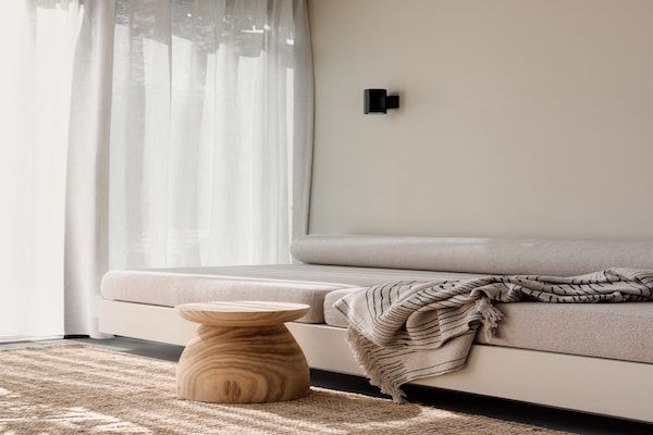 Woonkamer - Luxe lodge in Nederland met hottub in Zeewolde (4)