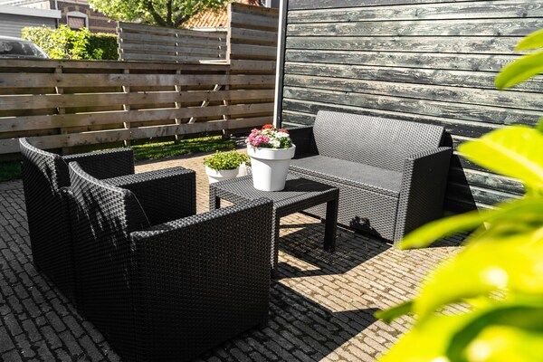 Terras - Comfortabele vakantie aan zee in Paesens (5)