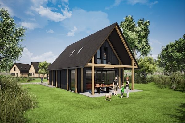 Buitenkant - Vakantiehuis in een vakantiepark in Nieuwvliet (1)