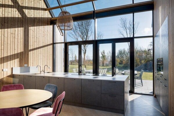 Keuken - Vakantiehuis in Nieuwvliet-Bad bij Strand in Nieuwvliet (5)