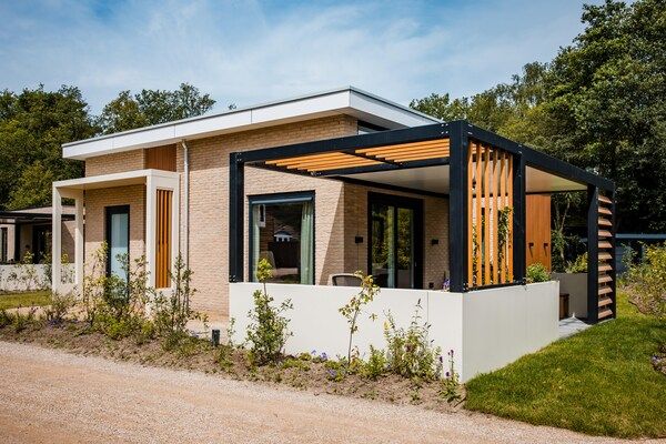Buitenkant - Vakantiehuis in Veluwe bij natuurpaden in Voorthuizen (1)