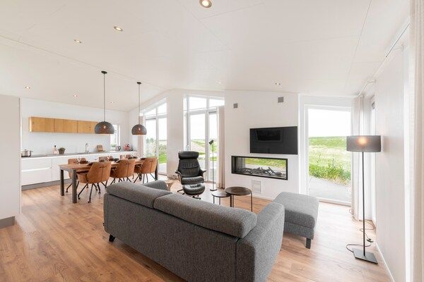 Woonkamer - Modern vakantiehuis in Wemeldinge voor 6 personen in Wemeldinge (2)