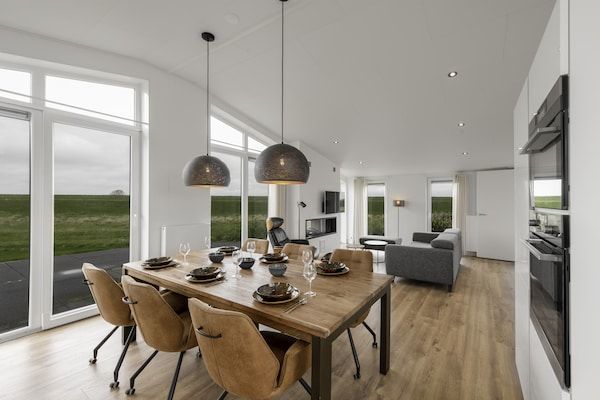 Woonkamer - Modern vakantiehuis in Wemeldinge voor 6 personen in Wemeldinge (3)