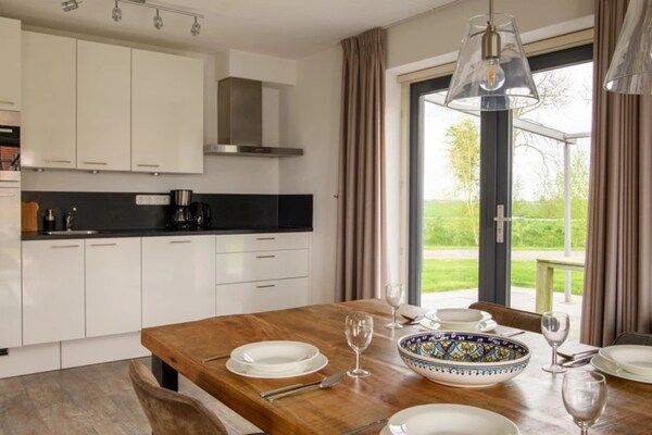Keuken - Vakantiehuis in Langelille nabij het meer in Langelille (5)