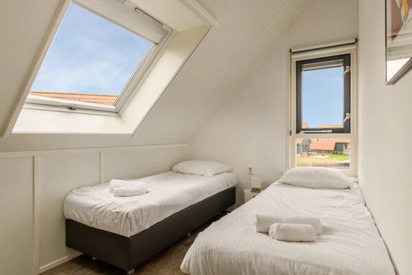 Slaapkamer - Vakantiehuis in Langelille nabij het meer in Langelille (3)
