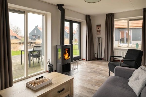 Woonkamer - Vakantiehuis in Langelille voor gezinnen in Langelille (2)