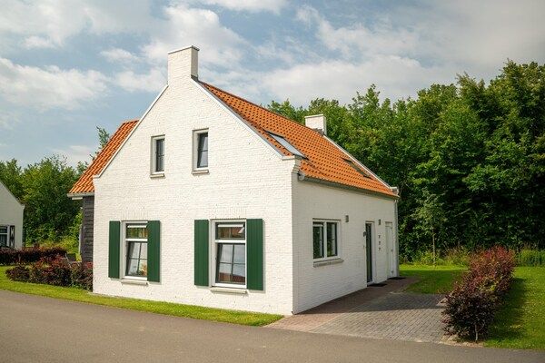 Buitenkant - Vakantiehuis in Zeeland bij Noordzeestrand in Nieuwvliet (2)