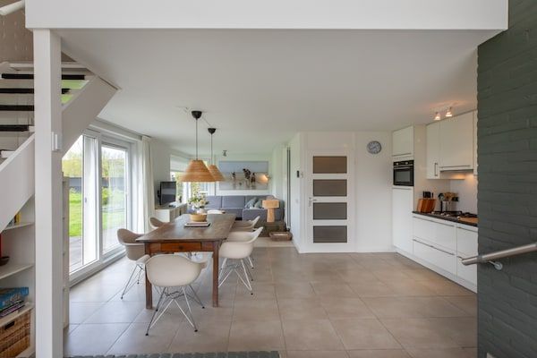 Keuken - Vakantiehuis in Nieuwvliet bij het Strand in Nieuwvliet (1)