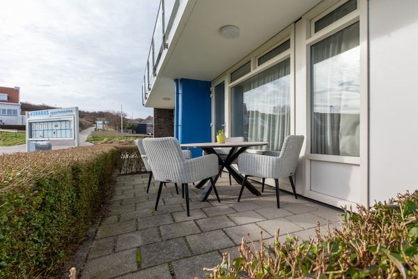 Terras - Appartement in Zoutelande bij het strand in Zoutelande (4)