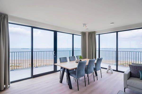 Buitenkant - Appartement in Breskens bij het Strand in Breskens (4)