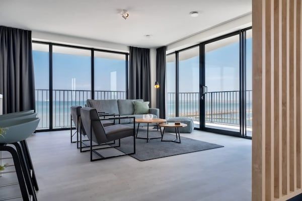 Woonkamer - Appartement in Breskens bij Westerschelde in Breskens (1)