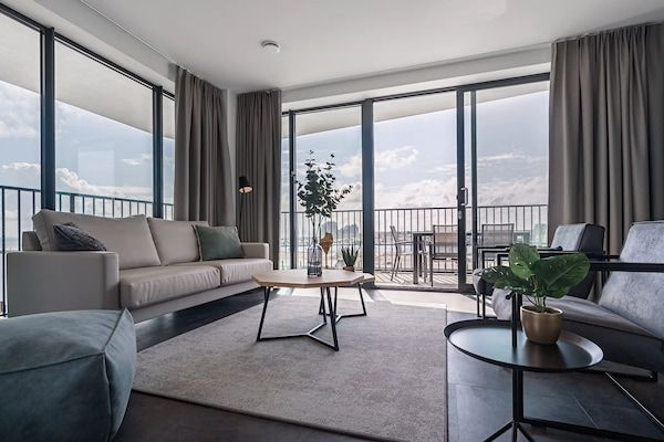Woonkamer - Appartement in Breskens bij Westerschelde in Breskens (5)
