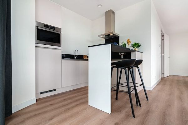 Keuken - Appartement in Breskens bij het Strand in Breskens (5)
