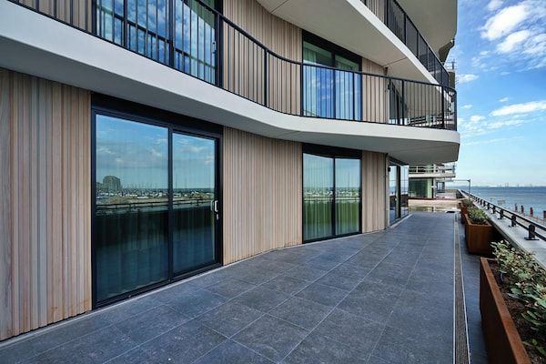 Buitenkant - Appartement in Breskens bij het Strand in Breskens (2)